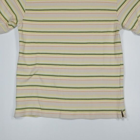 🎁5/$25 Retreat Golf Polo Shirt Men's Small Short Sleeve Striped 100% Cotton - Picture 6 of 8